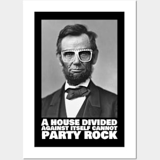 abraham lincoln - a house divided against itself Posters and Art